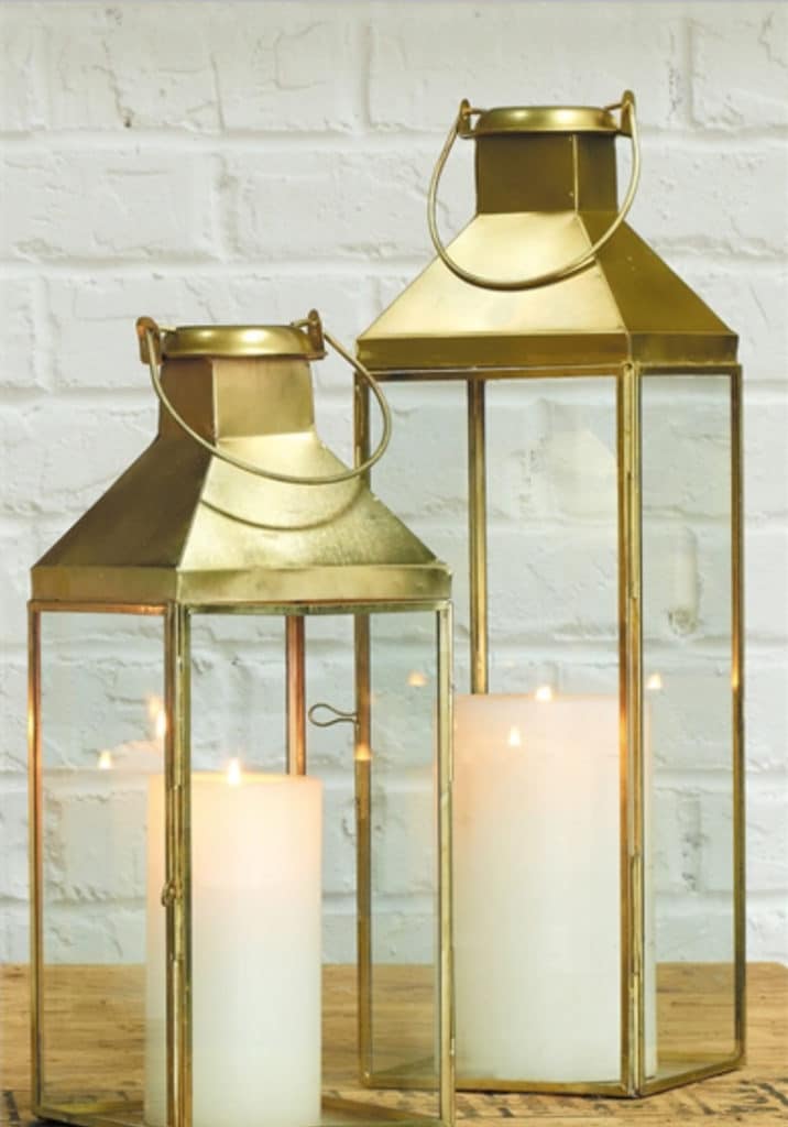 Wedding Floral Rentals, Atlanta - Gold & Silver Lanterns