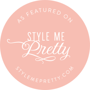 Badge: The Perfect Posey Florist featured in Style Me Pretty